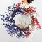 22 Inch 4th of July Wreath Independence Day Wreaths for Front Door